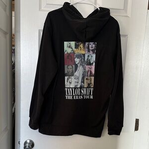 Taylor Swift Black The Eras Tour Hoodie